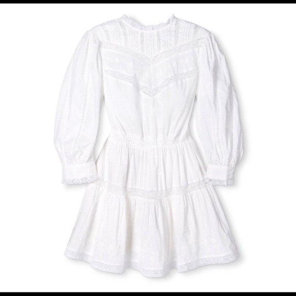 Loveshackfancy Talulah pintuck yoke dress NWT - Picture 4 of 4